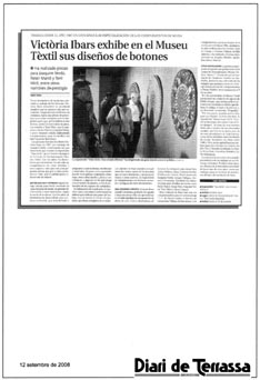 prensa Diari de Terrassa 12 se septiembre 2008